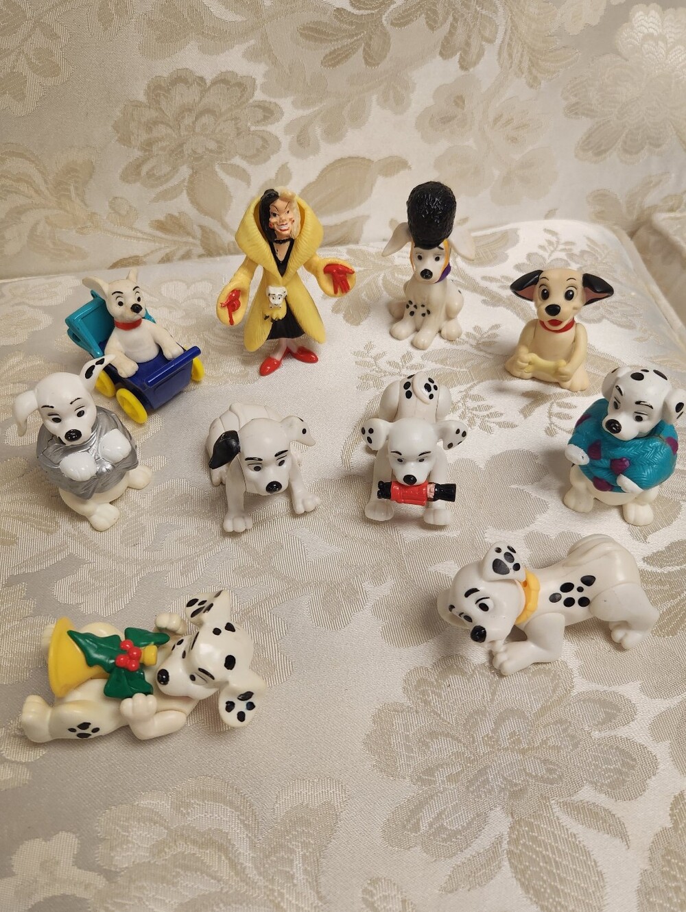 Disney Lot Of 10pcs 101 Dalmations Figures Figurines PVC McDonalds Toys